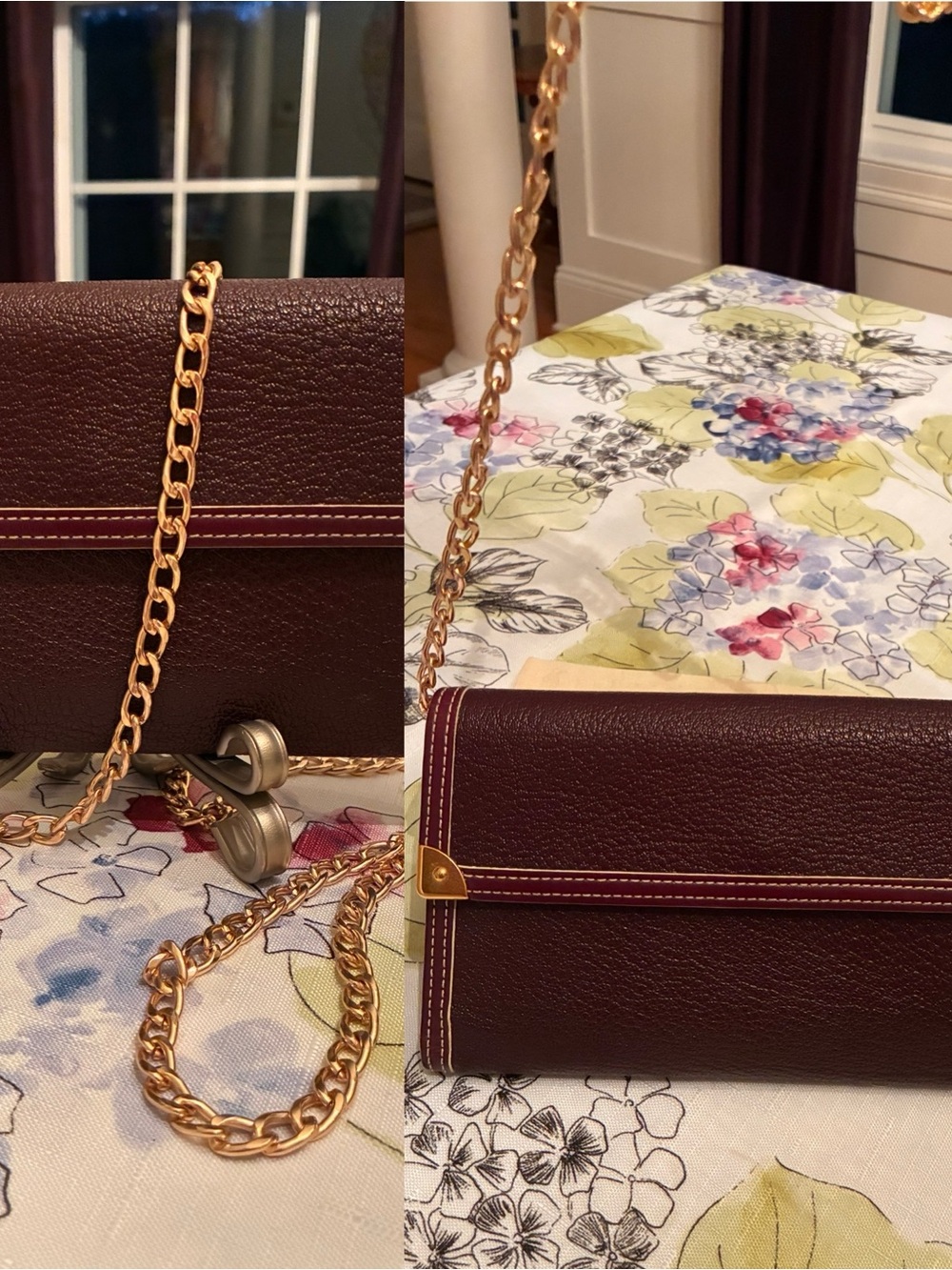 LV in MINT CONDITION - Vintage Louis Vuitton Suhali Porte Tresor Wallet in Prune - Picture 8 of 11